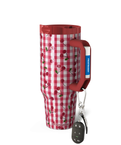 Thicc Buddy 40oz | Cherry Gingham