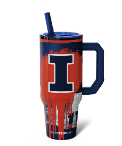 Thicc Buddy 40oz | Illinois Fighting Illini | Drip