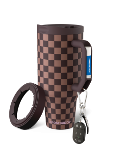Thicc Buddy 50oz | Espresso Checkered